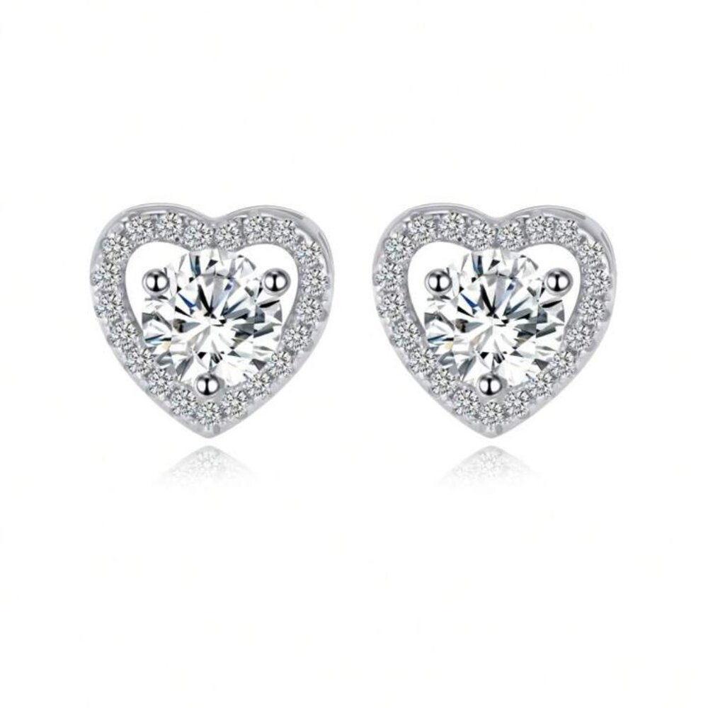 CERTIFIED Elegant Moissanite Diamonds - Shine Bright This Valentine's Day - Picture 5 of 6